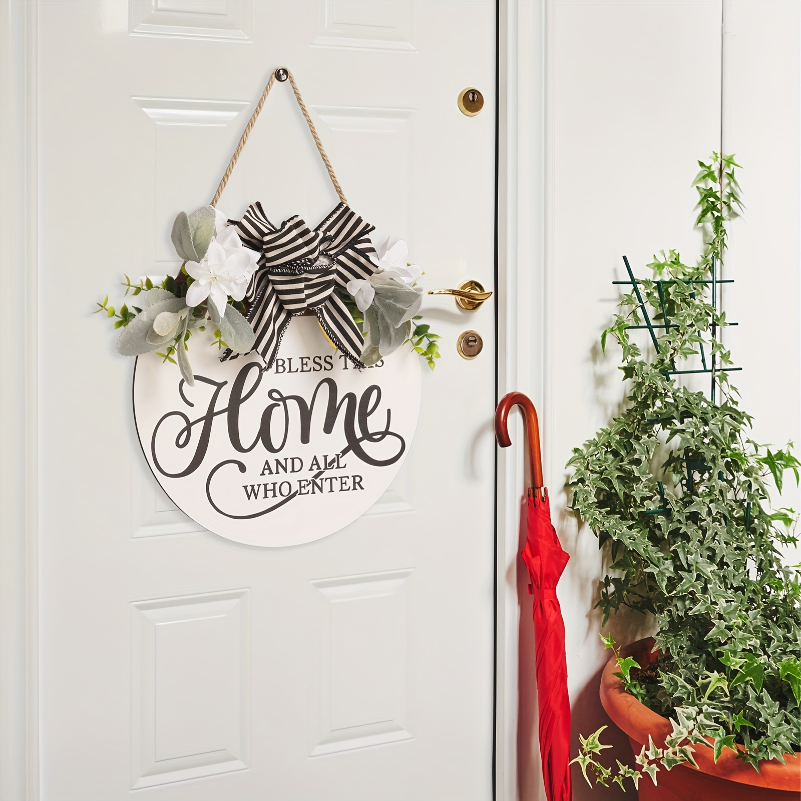 TEMU Welcome House Sign