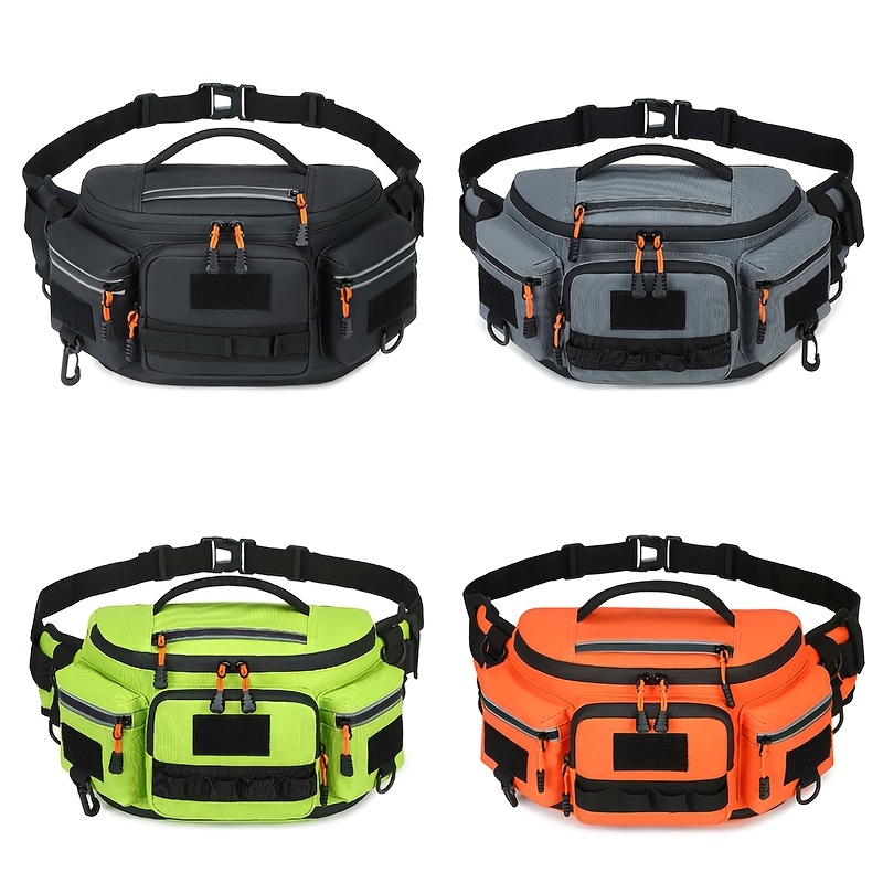 borsa a tracolla espandibile da   ogehuafee per   e unisex, capiente e multifunzionale per esterni con   a più tasche, borsa a marsupio a   per ciclismo ed escursionismo, adatta per  , pendolarismo, palestra, attrezzatura Dettagli dell'articolo 2