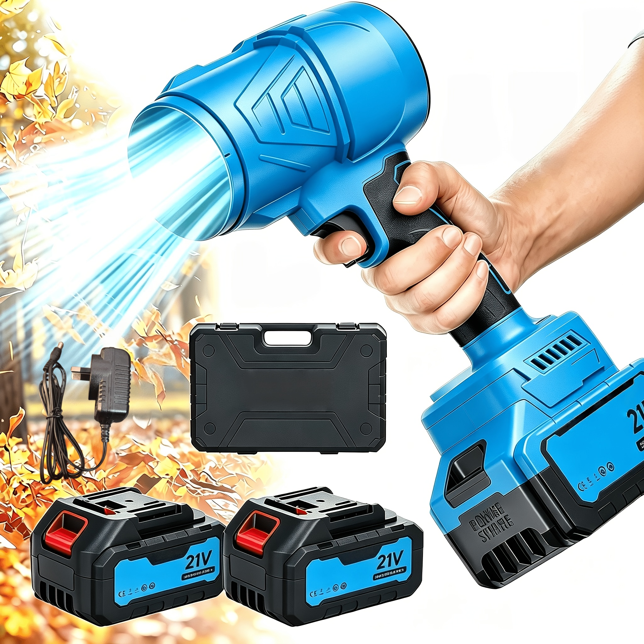 TEMU Urbo Jet Blower, 20000rpm Electric Cordless Leaf Blower, Jet Dry Blower, High Pressure Air Blower, Jet Blower Car Dryer, Handheld Snow Blower,