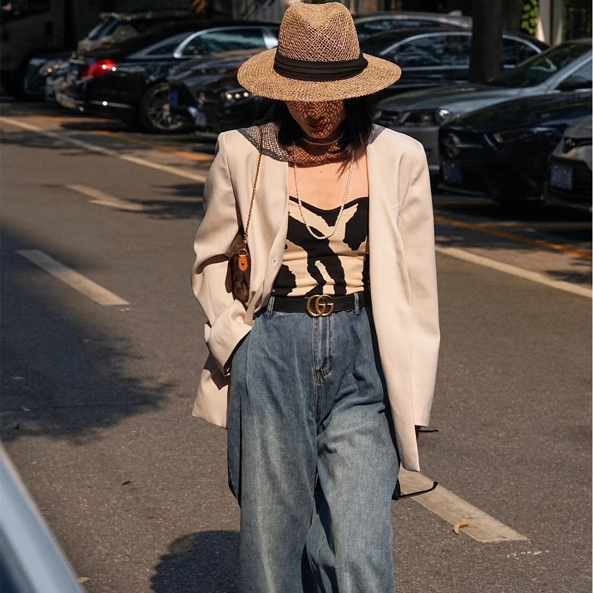 Street Style Summer Straw Hats Street Style Hat Trends Fall 2021