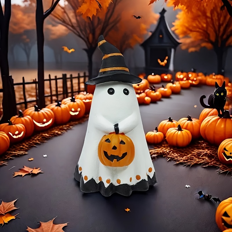 Halloween-Flagge Doppelseitig – Geister & Kürbisse, 71,1 X 101,6 Cm, Wetterfest, Für Garten & Haus