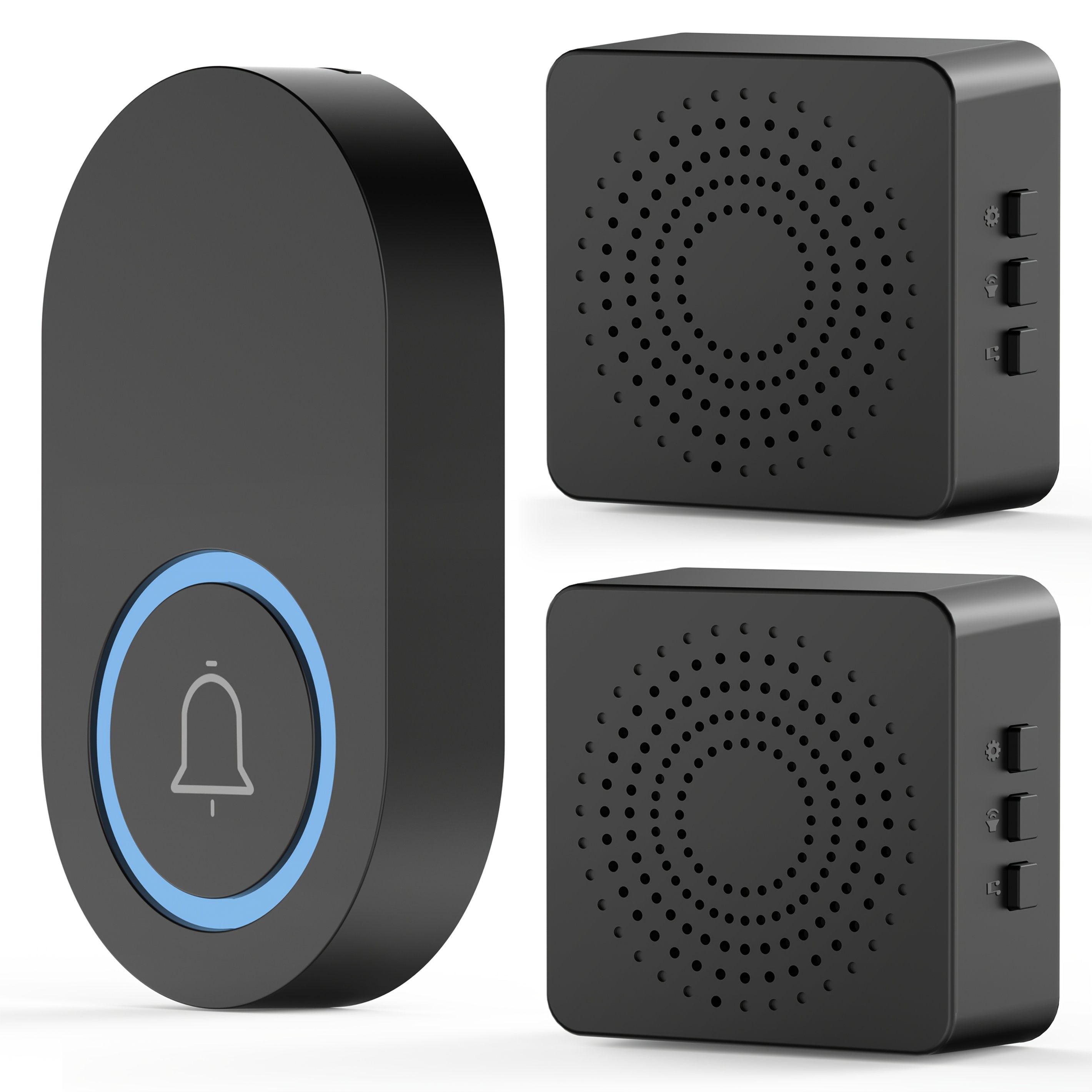 Wireless Doorbell, No Wiring Required, , Multiple Combinations For Use On Multiple Floors And Entrances/ In Homes, Offices, And Courtyard
