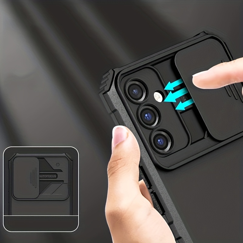 Heavy-Duty Shockproof Hard Phone Case with a Stand, Compatible with for Galaxy A17, A16, A26, A36, A56, A15, A35, A55.