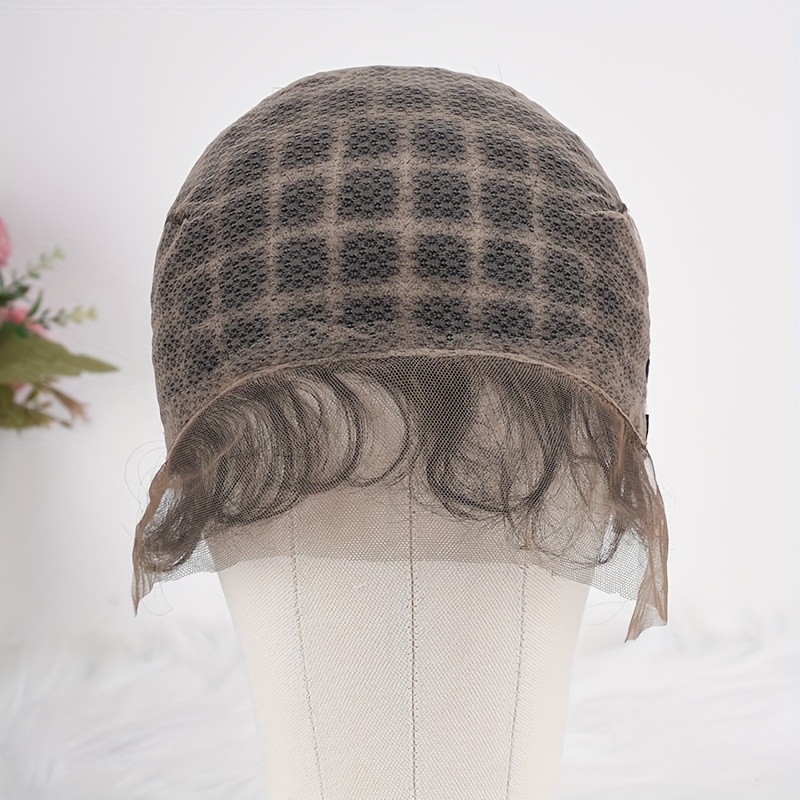 TEMU Full Lace Braided Wig , 1pc, Diy Wig For Crochet Hair Extensions, Crochet Wig With Baby Hair