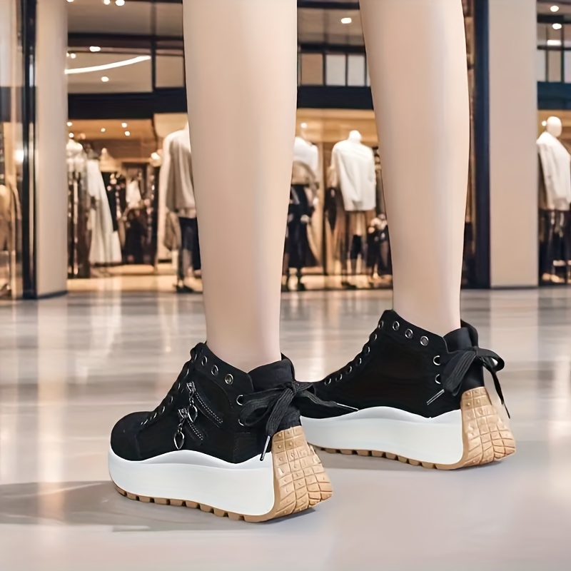 2001 Women's Outdoor Casual Shoes, Versatile Commuter Sneakers, and Leg-Lengthening Dad Shoes, Breathable Thick-Sole Sneakers, Lightweight Platform, Campus Wear, Cloud Soft-Sole Shoes, Casual Fashion, Vintage Minimalist, Indoor and Outdoor, All