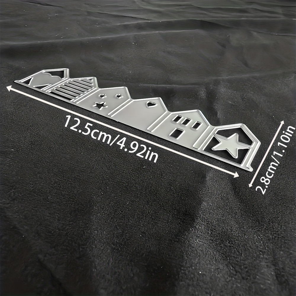 TEMU 1pc Metal Cutting Mold, Suitable For Photo Album Production, Handicrafts, Relief Templates, Handmade Cards, And Gift Card