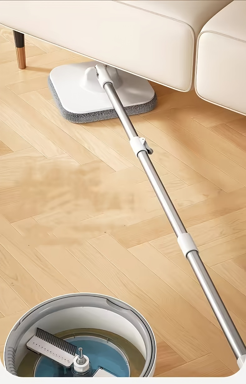 effortless cleaning with this easy   mop bucket set hands free washing   kitchens bathrooms living rooms details 7