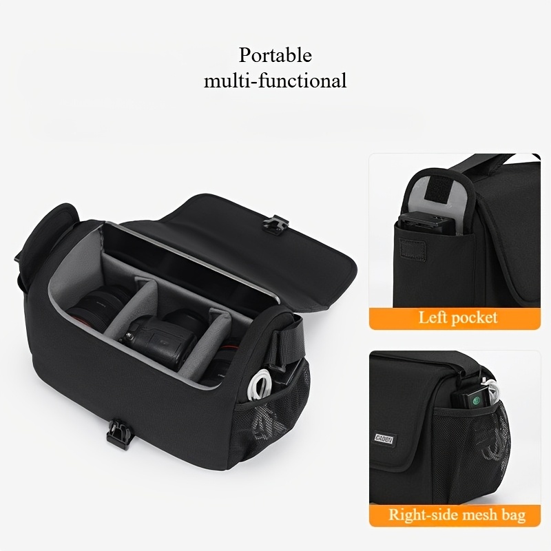   borsa per attrezzatura fotografica adatta per  , nikon, sony,  , ecc. disponibile   colori - borsa per fotocamera - materiale resistente, tracolla regolabile, scomparti per obiettivi, può contenere 2 o 3 obiettivi Dettagli dell'articolo 3
