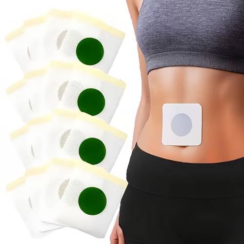22 44pcs new abdominal patch green waist and abdomen patch suitable everyone abdominal and leg stickers multifunctional waist and abdomen patch comfortably fits all body types no power required