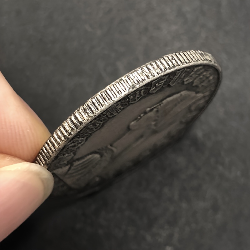 реплика монеты винтажная итальянская ренессансная девушка & парусник колумба 500 лир - антикварная коллекционная, творческий декор подробные сведения 4