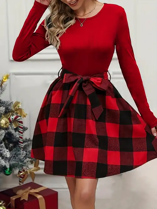 1950s christmas party dresses Green 1950s Christmas Snowflake Off-Shoulder Dress