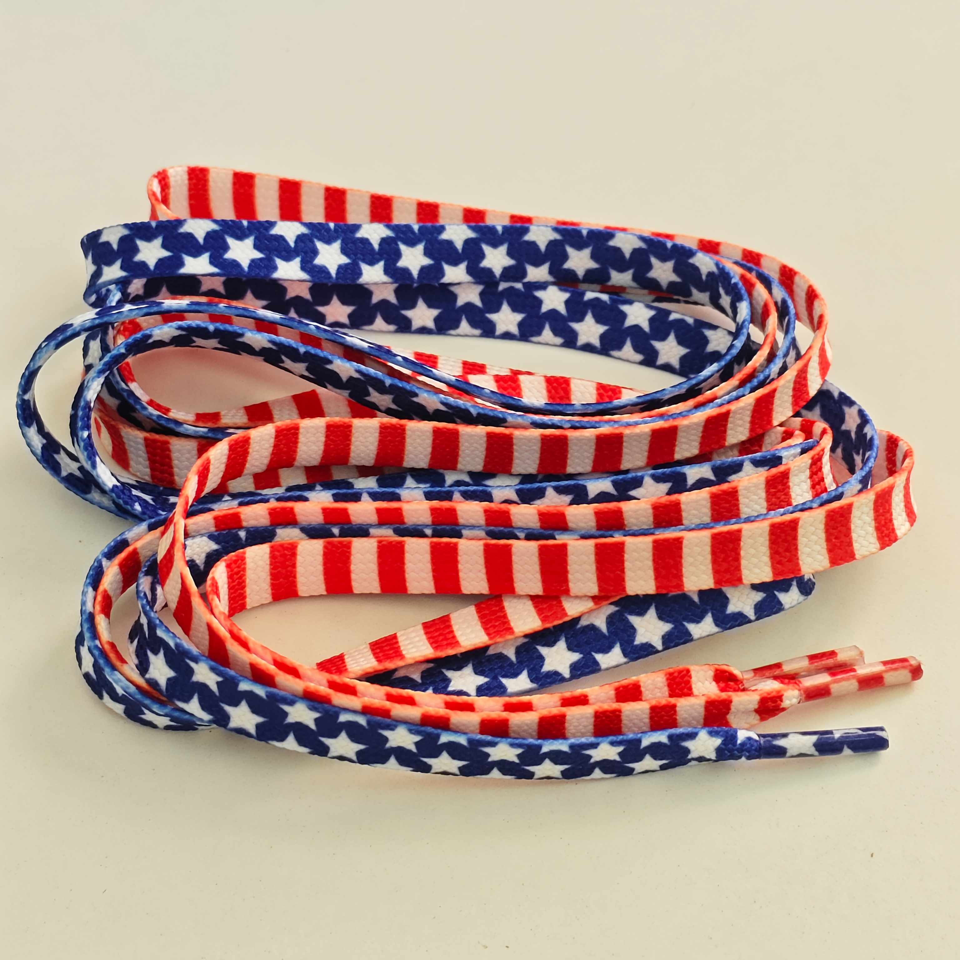 Colorful Star Pattern Shoelaces, Multiple Colors And Styles, 140cm/55.1in