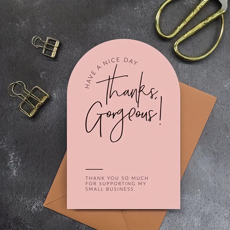 

30 Small Business Appreciation Cards - Customer And Seller Gratitude Cards - Thank You Gift Cards With Wishes