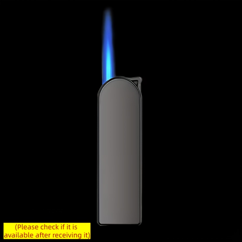 TEMU (excluding Butane)1pcs/5pcs Lighter, Butane Lighter, Windproof Lighter, Straight Blue Flame Lighter, Portable Lightweight Lighter, Refillable,