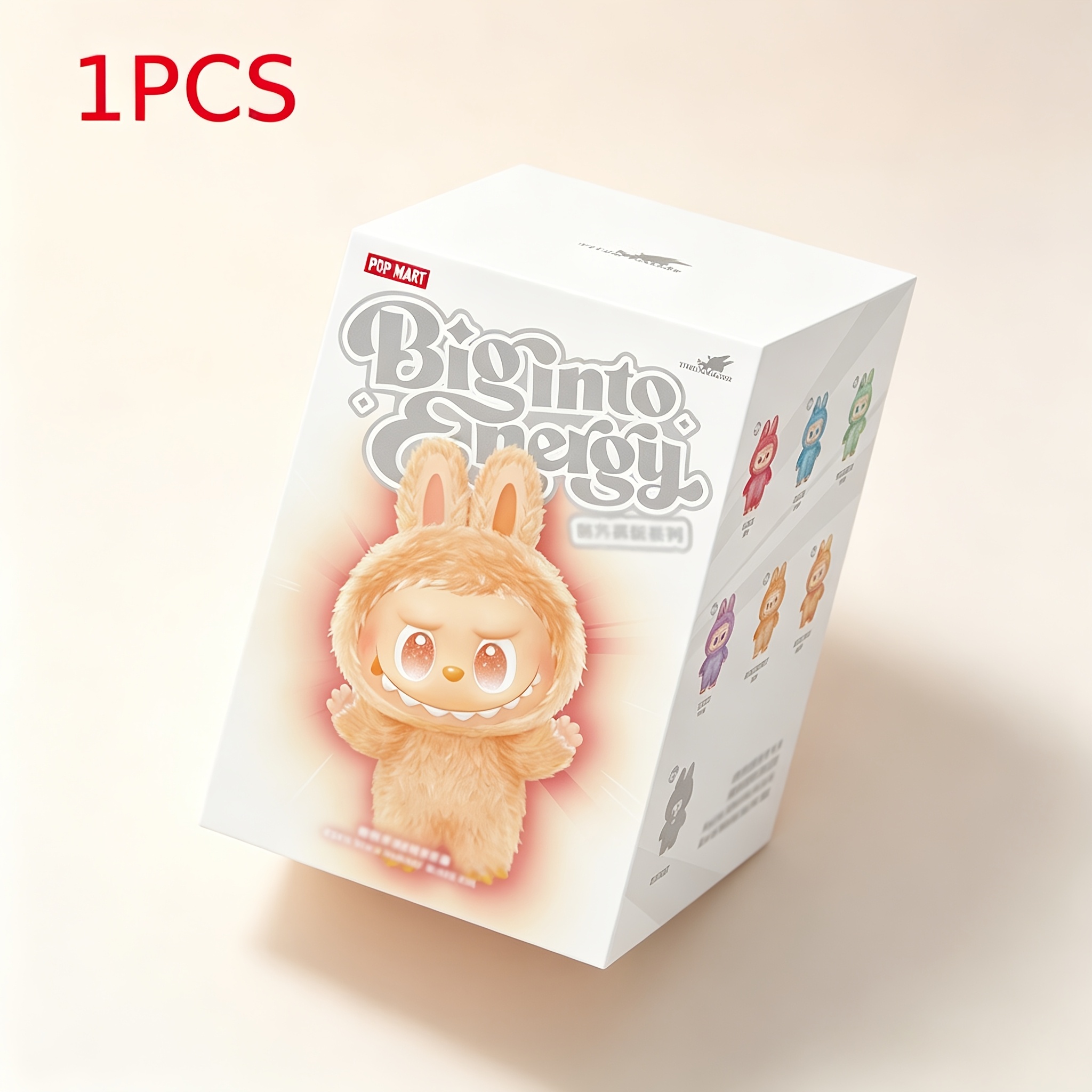 TEMU 1 pièce Figurine POP MART THE MONSTERS LABUBU - 100 % , , convient pour &, figurine multicolore avec personnages emblématiques de Labubu, cadeau
