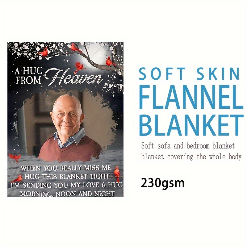 TEMU Personalized Blanket - All Knitted Polyester Sofa For