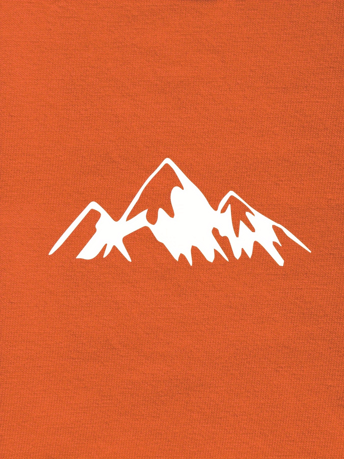 Men'S Heavyweight 180gsm Mountain Graphic T-Shirt - Minimalist Black Line Drawing, Non-Stretch Fabric for Gym, Hiking, Casual Casual Attire - Everyday Essential Tee for Outdoor Enthusiasts, Hiking Apparel, Round Neckline Shirt, Durable Casualwear, Gym Clothing, Basic Style, Breathable Material, Short Sleeve Top, Active Lifestyle