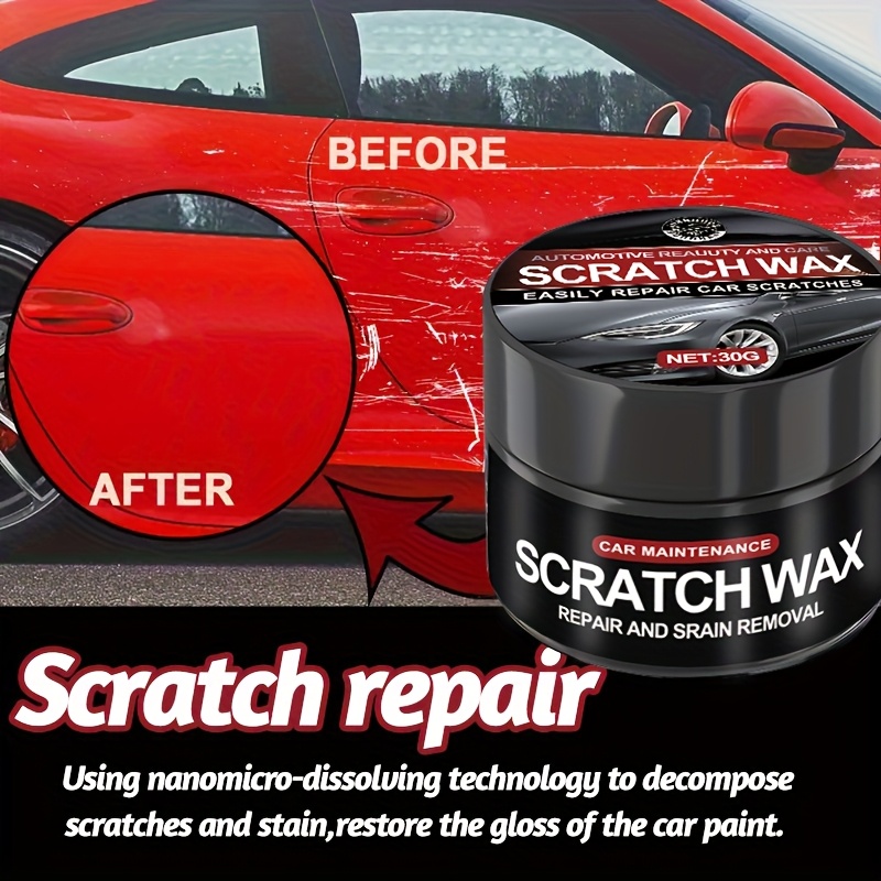 universal car scratch repair wax kit car scratch and swirl removal cream suitable for all vehicles polishing and waxing scratch removal repair cream car body and wheel hub grinding composite anti scratch wax Product details 4