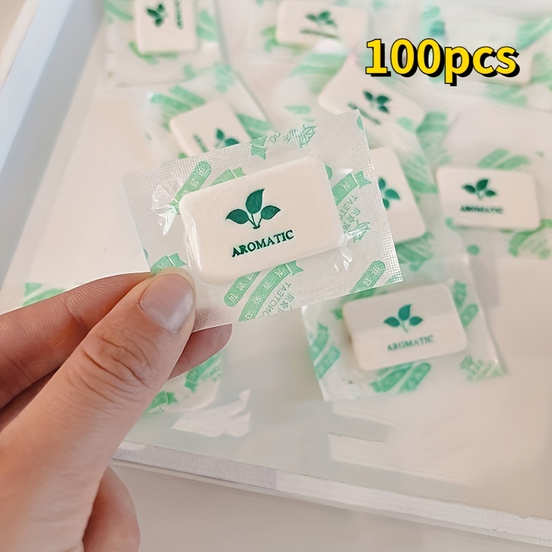 

100pcs Jasmine Scented Sachets - Closets, Cars & Home Fragrance, Car Perfume