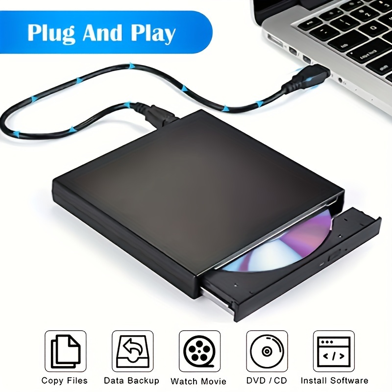 

Vvia Usb 2.0 Cd/dvd - & For Laptops, Notebooks, And Desktops - & Compatibility And Mac Os