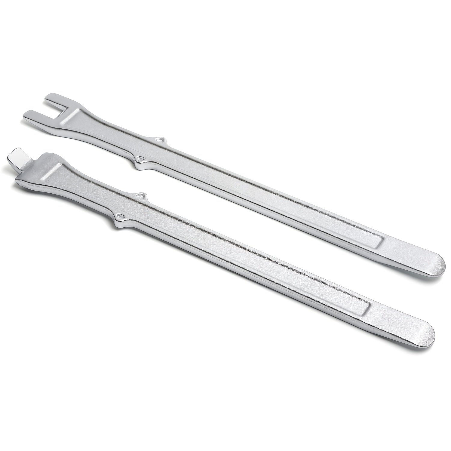 Tyre Levers (2 Pack) Heavy Duty Steel Tire Levers, Non-slip Changing Tool Kit For Bike & Motorcycle