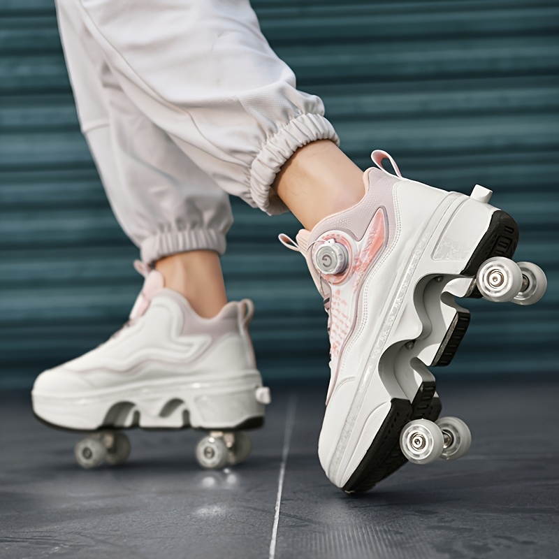 Tiktok Skate Shoes Tiktok Yes Kicks Shoes Pink Roller Skate Shoes