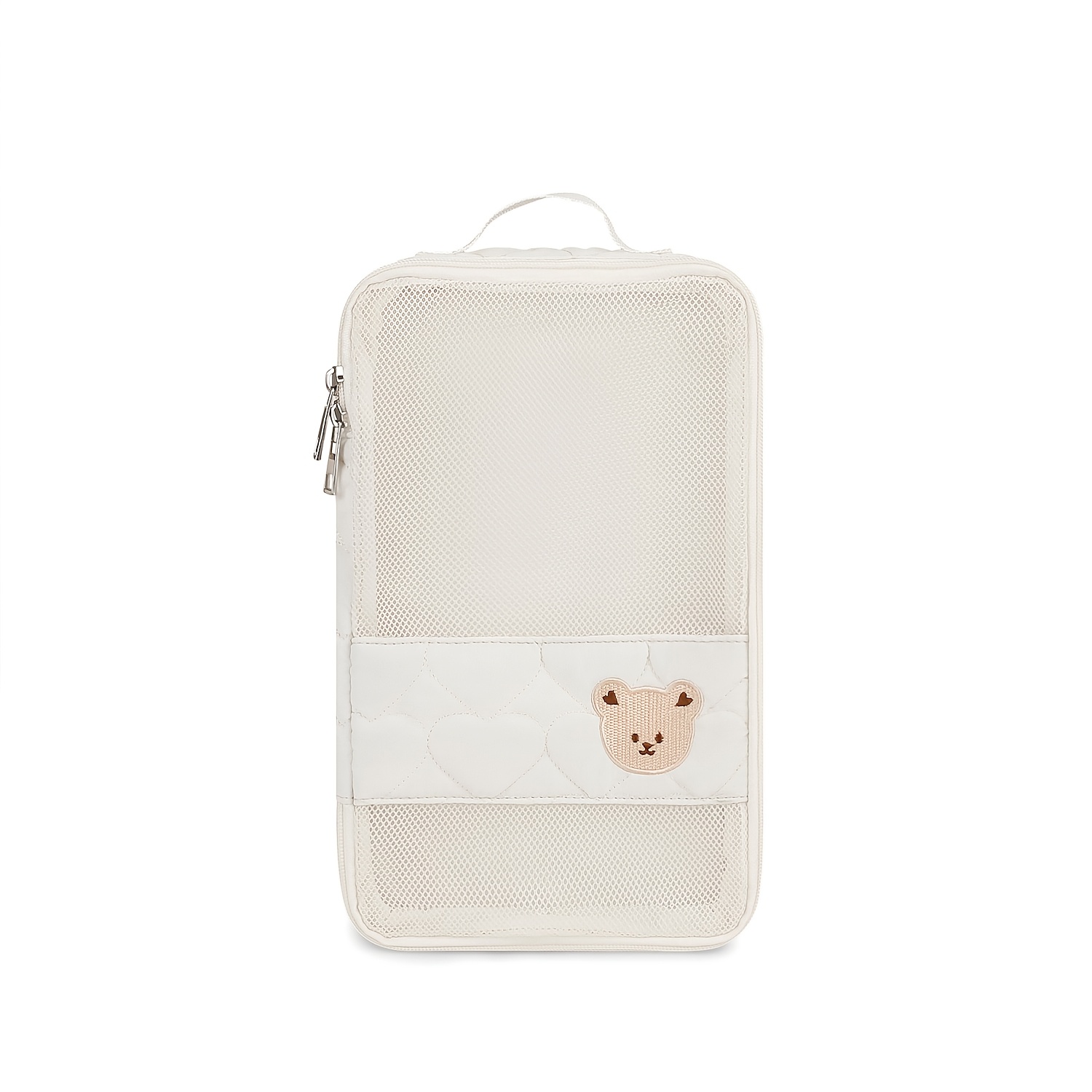TEMU 1 stuk reis-luiertasorganizer met gepersonaliseerde naam en tekst, geschikt voor kinderkleding, draagbare luiertas, toilettasorganizer voor