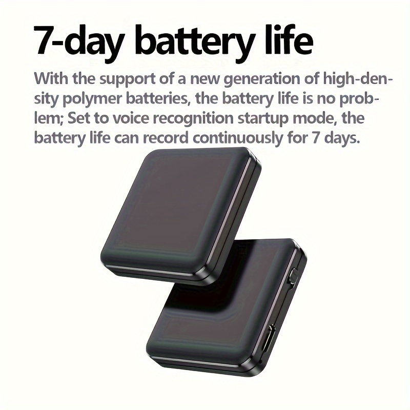 portable voice recorder 32gb 64gb   reducing mp3 player with usb battery   rechargeable lithium polymer battery ideal for interviews lectures classroom recording long lasting 7 day   voice recording device