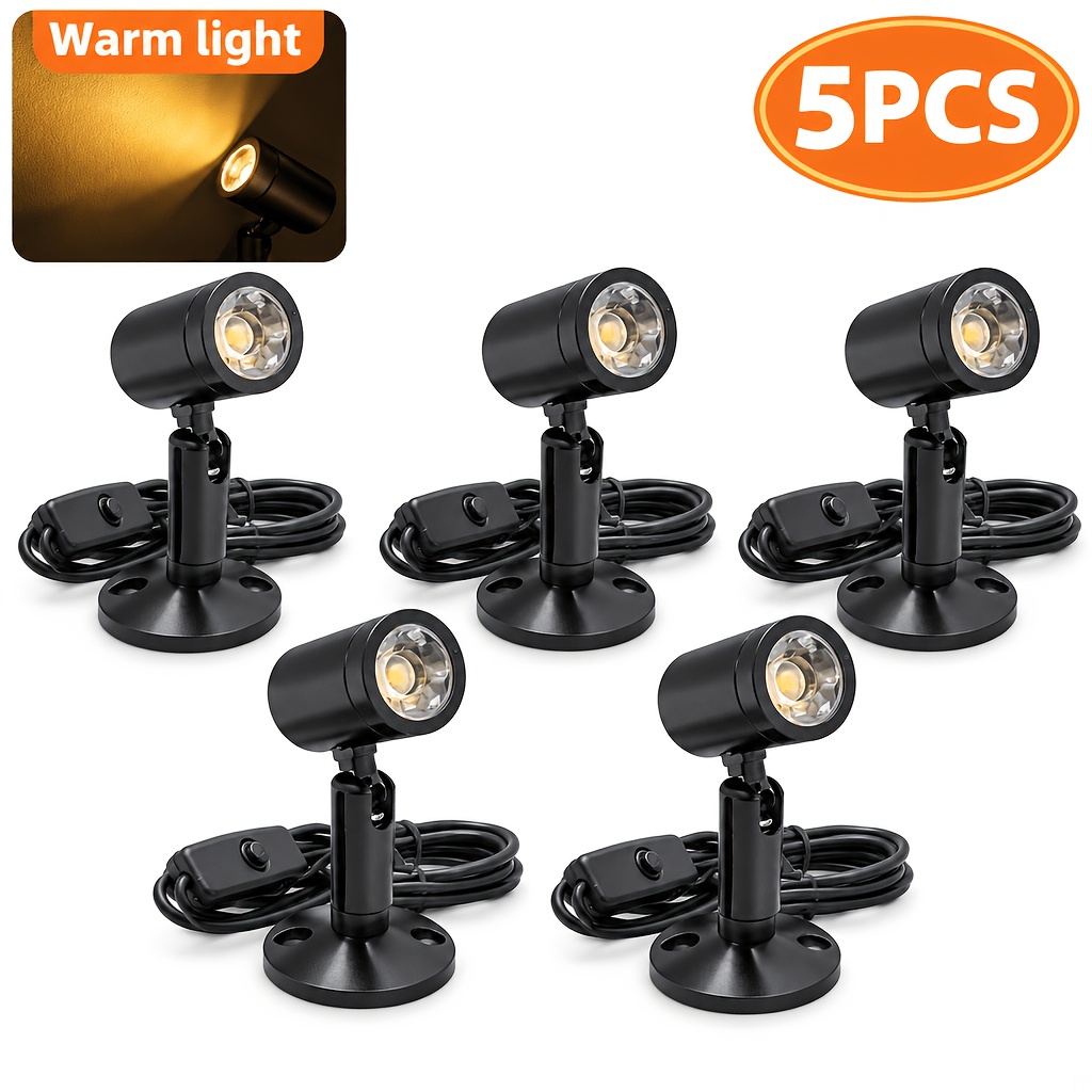 5V LED Light, Mini Spotlight for Jewelry Display and Gifting