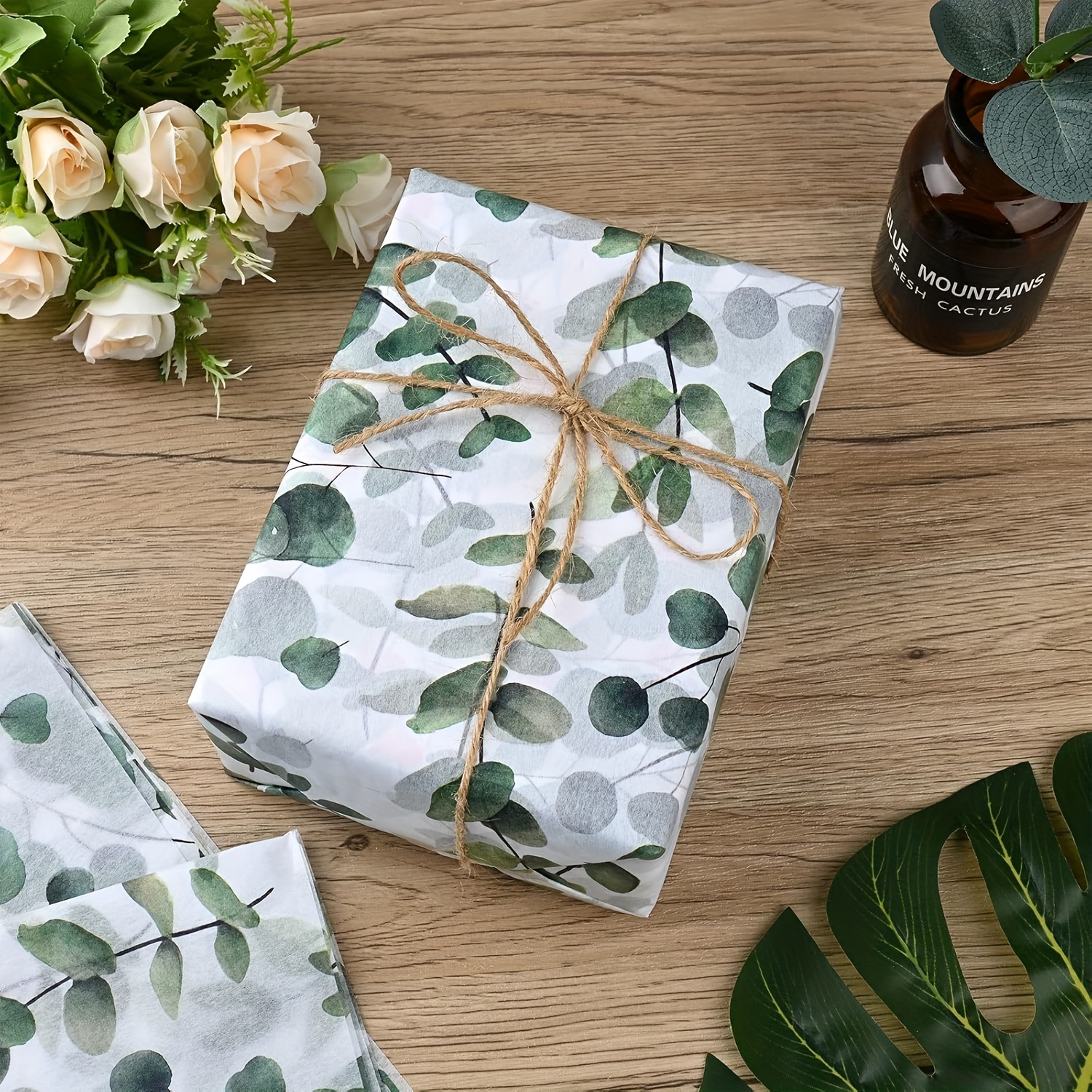 Sage Green Tissue Paper, 100pcs Or 50pcs 50.8 X 35.56cm Or 50pcs 50.8 X 71.12cm Wrapping Paper, Matcha Color Tissue Paper For Gift Bags, Thin Gift Wrap Tissue Paper Bulk For DIY Crafts Gift Wrapping