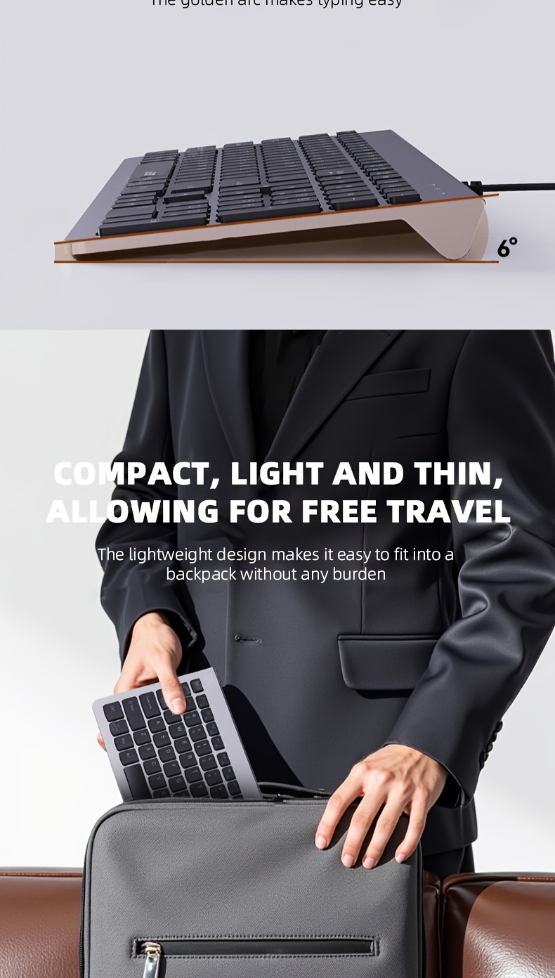 Acer 108-Key Quiet Keyboard | USB Wired Connection, Ergonomic Design, Comfortable Key Press, Responsive Key Rebound, Suitable for Gaming, Office Work, and More
