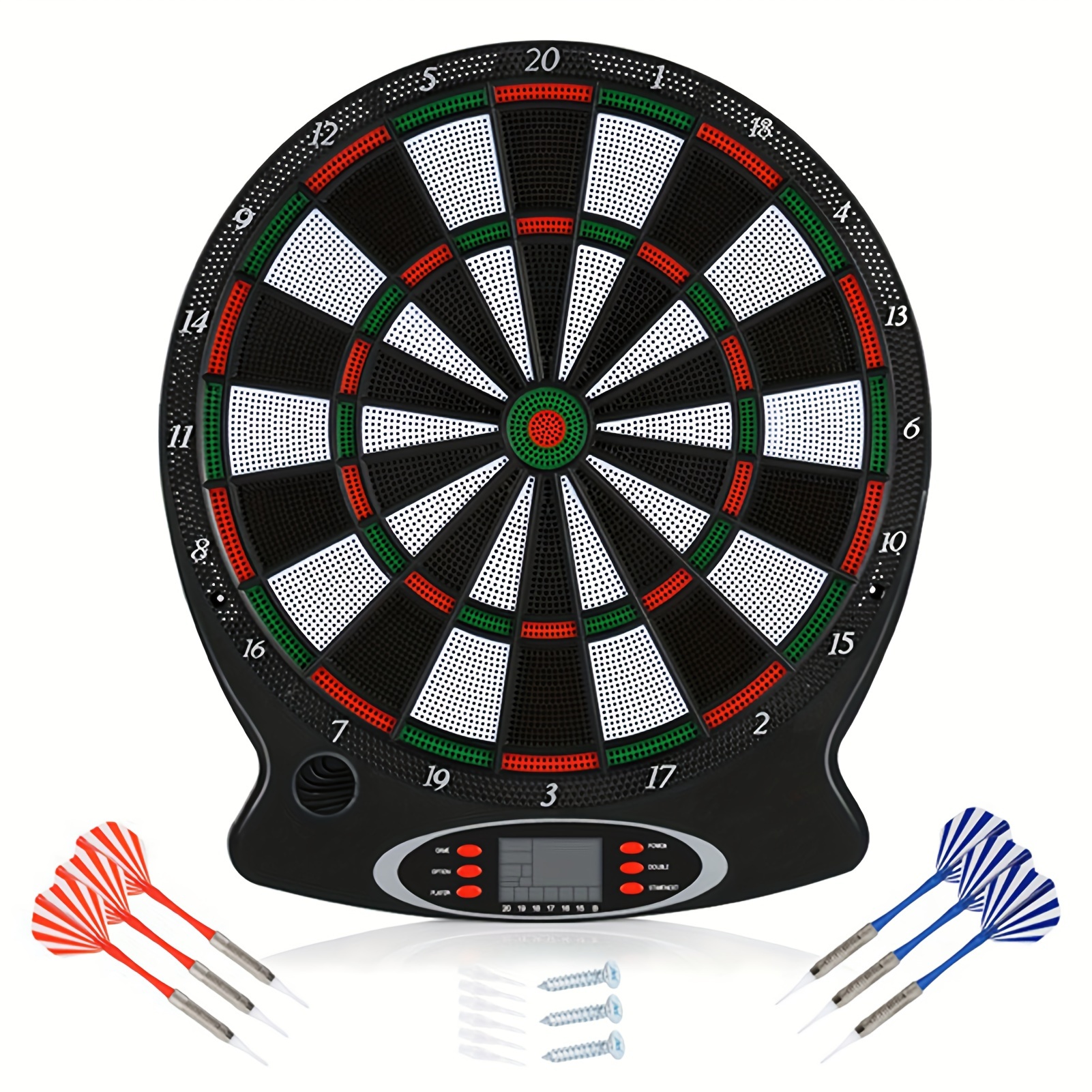 

Electronic Dart Board Dartboard Set Lcd Display With 6 Darts, 1pc Professional Dartboard Dart Board Electronic + Darts