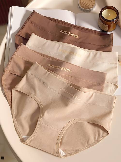 4pcs womens sports style comfortable breathable briefs