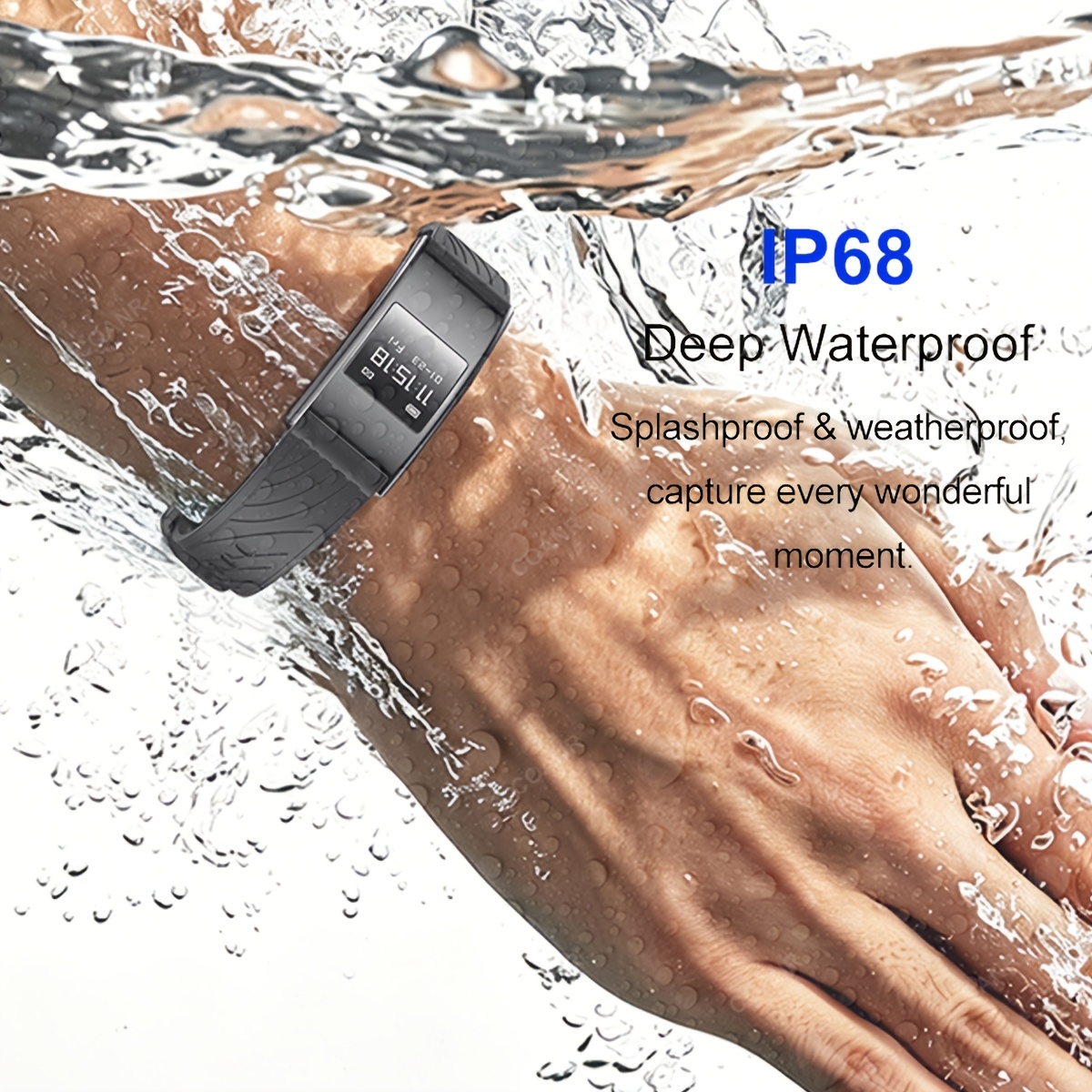 Compatible Sports Smartwatch for iPhone and Android
