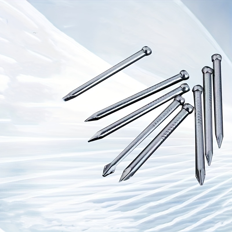 20pcs Single Head Two-way Seamless Nail Carbon Steel Nails For