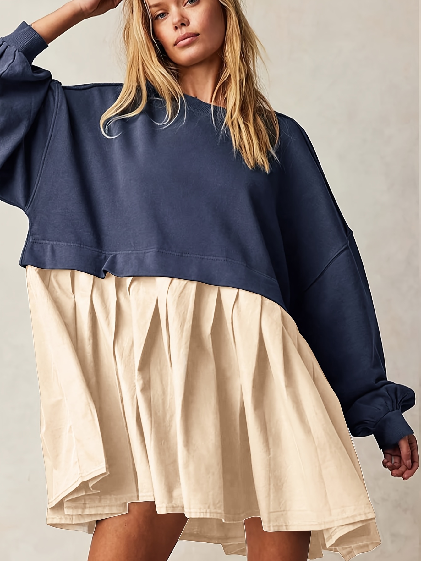 womens fall long sleeve dresses PRETTYGARDEN Women's Fall Fashion Long Sleeve Maxi Dress Ribbed Knit B main image 1