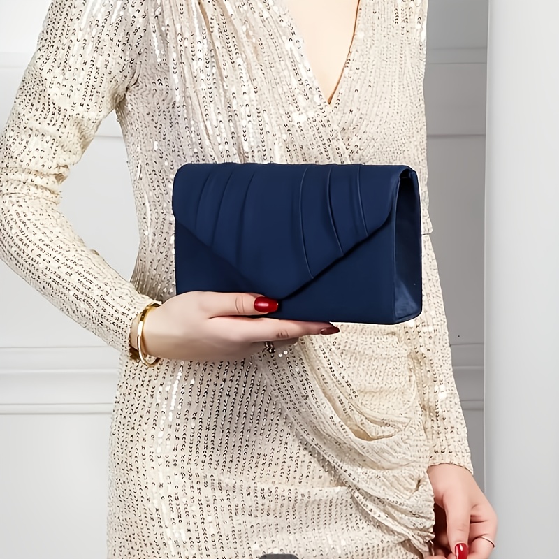 clutch bag for navy blue dress In Case You Missed It Navy Faux Leather Clutch Handbag