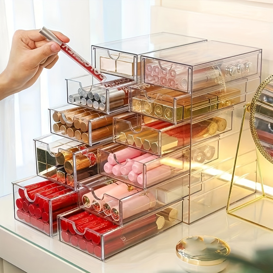 スペースセーバージュエリーオーガナイザー ProCase Jewellery Tray Stackable Velvet Jewellery Drawer Organiser