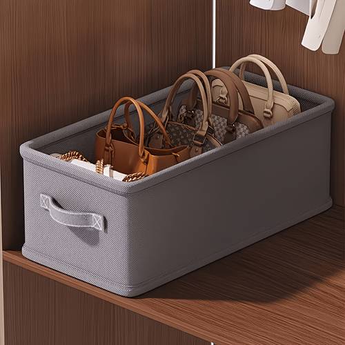 1pc bag organizer divider box organizing handbag and closet storage suitable for students bedroom closet organization tidy wardrobe clothing storage ideal for back to holidays st patricks day spanish holy week