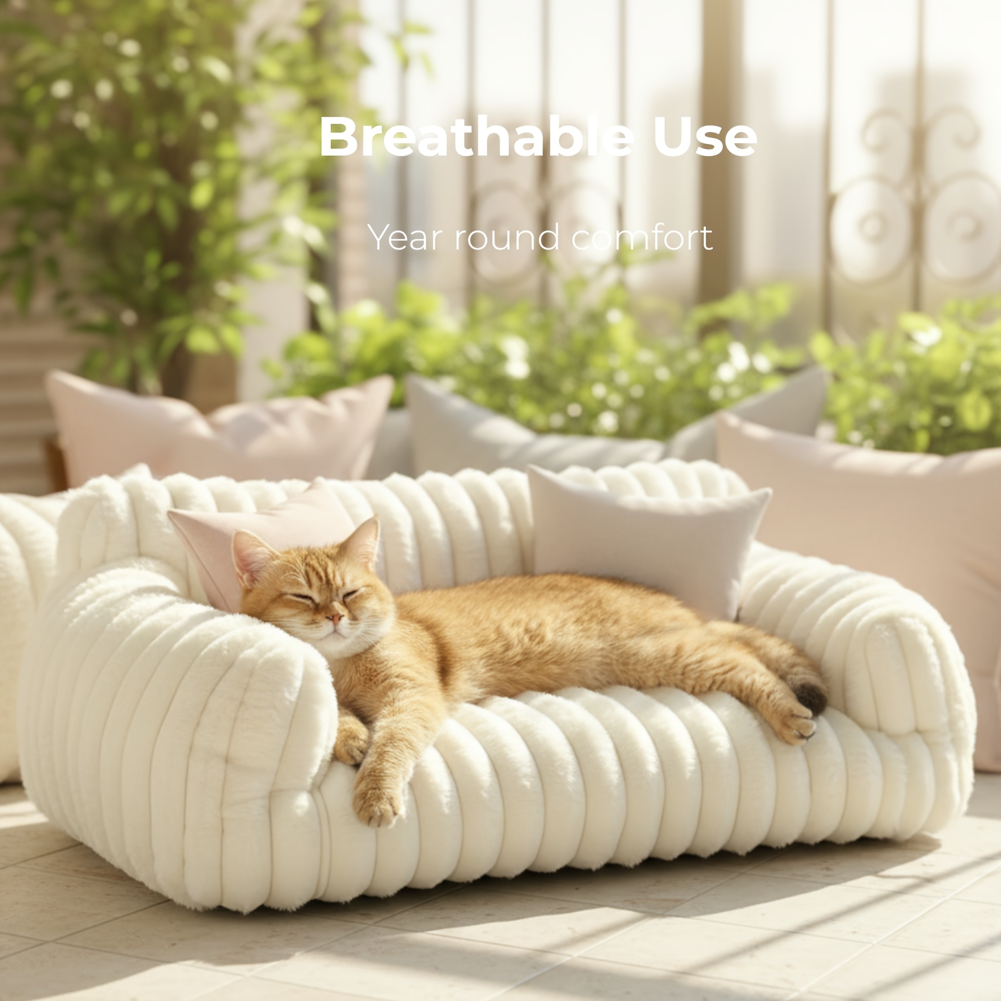 a cozy cat sofa   cute and soft serving as a cat bed or house breathable for sleeping baskets suitable for cats of all sizes throughout the year   a comfortable pet   cat furniture stylish resting platform for cats