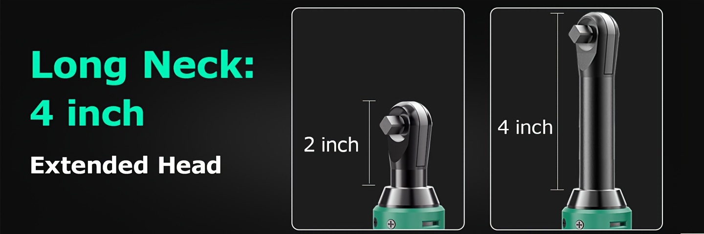   electric ratchet wrench cordless ratchet wrench set 3 8 inch 12v power tool 40ft lbs torque 400 rpm fast charger 2 0ah lithium   8 sockets included variable speed trigger fathers day gift for men   mechanics Product details 4