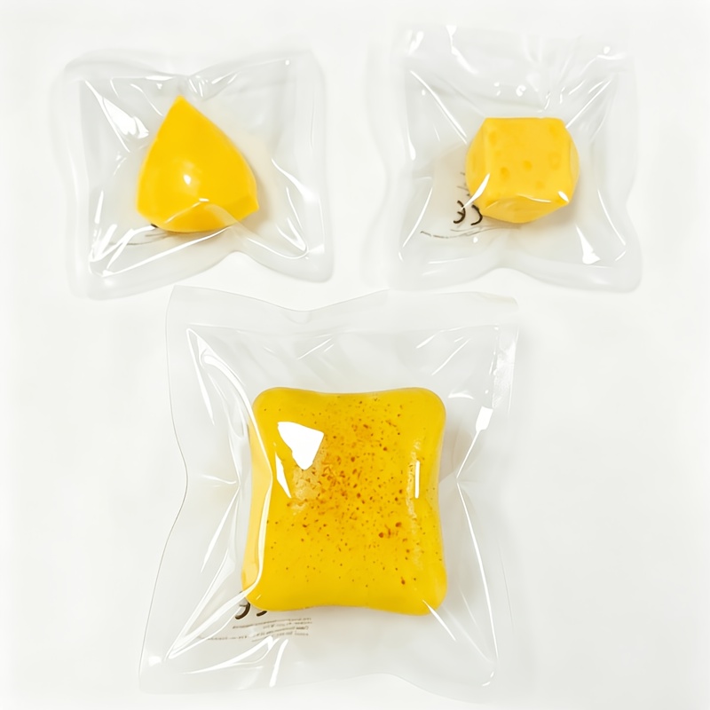 Simulated Cream Toast And Butter Cheese Squishies. Featuring Fragrance And Touch, Make Exquisite Gifts. Suitable As Desktop Toys, Party Favors, Birthday Gifts, And Holiday Presents. Random Colors