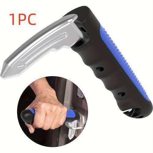 1pc 2pcs multifunction car handle assist for elderly and handicapped 3in 1 automotive door assist handle seatbelt cutter window breaker car door handle for seniors