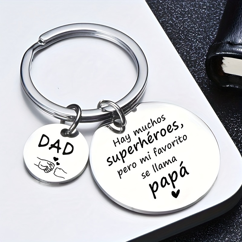 

1pc For Dad , And Small , Keychain, To Dad