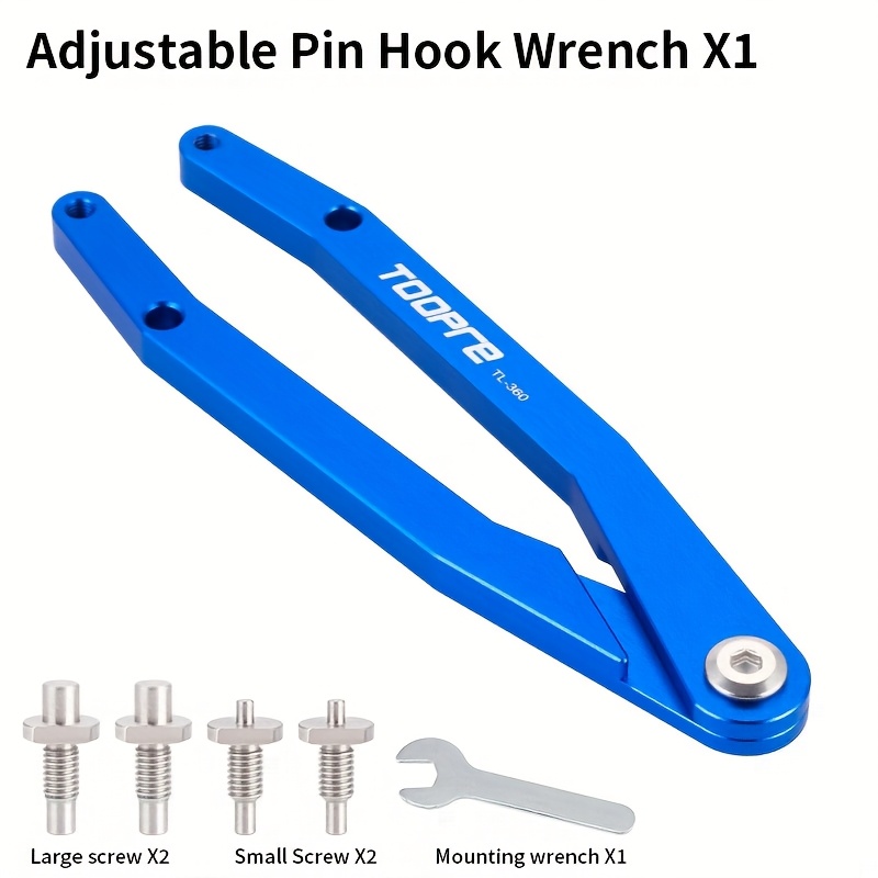 Image of Toopre Bicycle Needle Book Wrench Crank Cover Disassembly Tool Motorcycle Shock Absorber Oil Seal Seat Maintenance