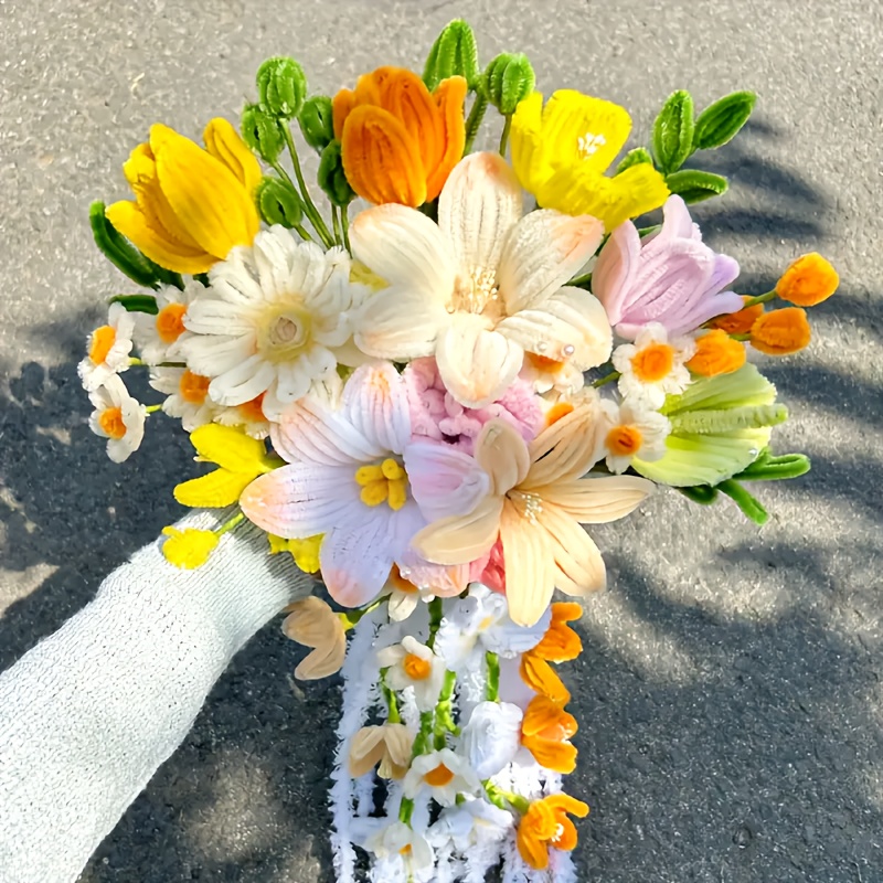 Tutorial fiori facili con scovolini di ciniglia | Buon divertimento con