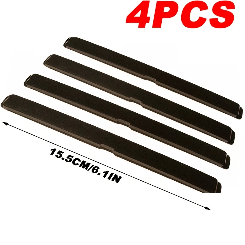 TEMU 4pcs Compatible For / Roof Frame Trim - No Drill Installation, Right-side Door Rail Panel, Easy Diy Panel For Door Trim Upgrade Suitable For H