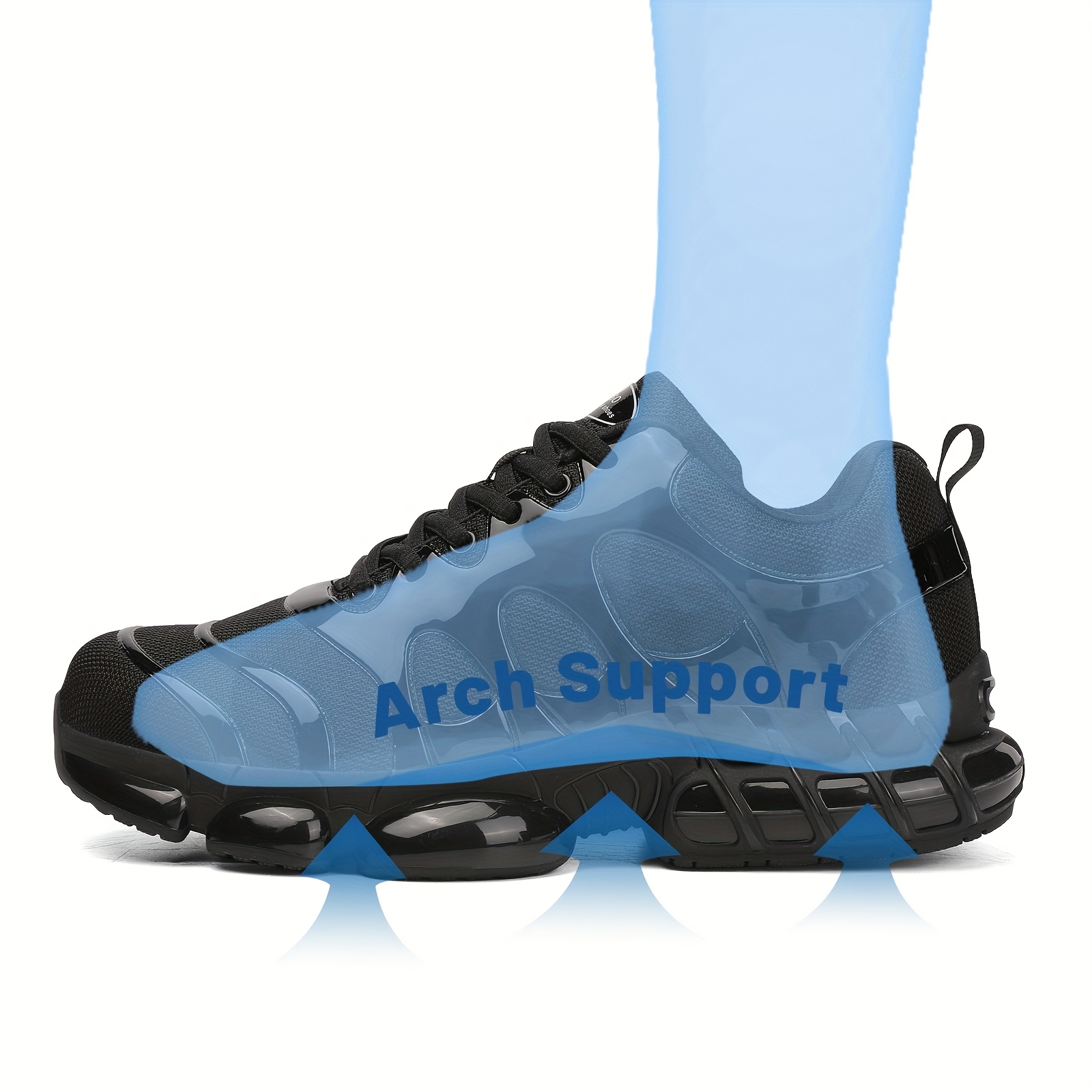 Composite Toe Safety Shoes With Arch Support Skechers Arch Fit