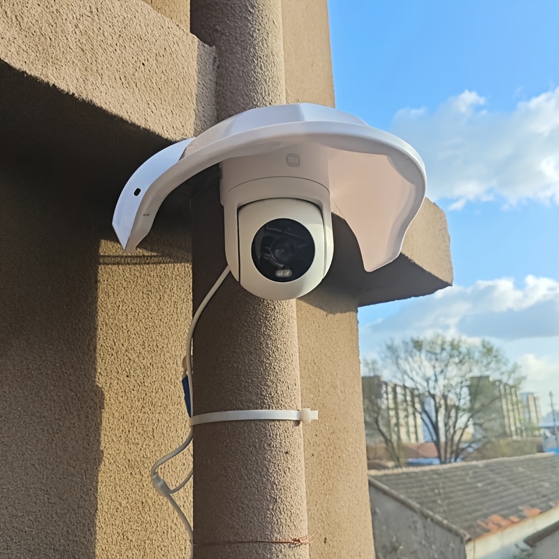 durable abs outdoor camera rain cover wall mount waterproof Temu