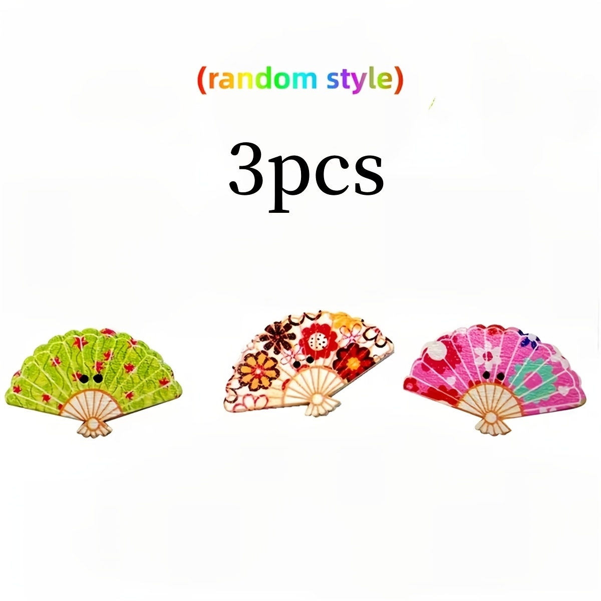 TEMU 3pcs Set Of Fan-shaped Magnetic Sewing Needle Pads, Embroidery Cross- Additions, Suitable For Quilting And Crafts, Random Colors, Embroidery